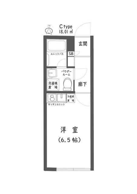 Mv.imp初台の間取り写真
