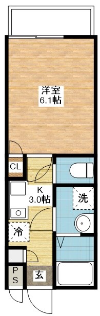 ヴィオラ東町IIの間取り