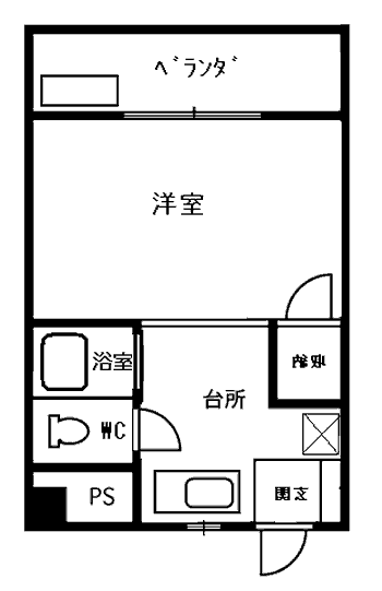 エレガント春山の間取り