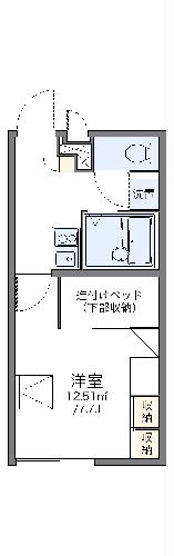 レオパレス敏の間取り