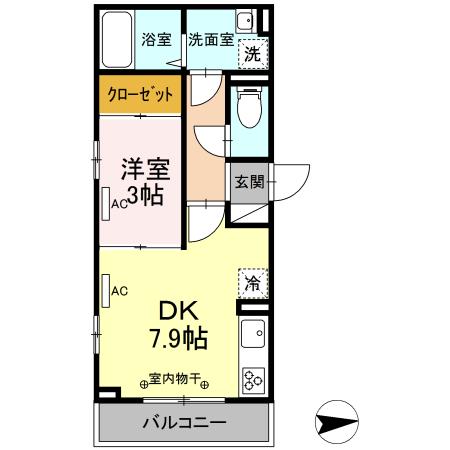 オークビレッジIIの間取り