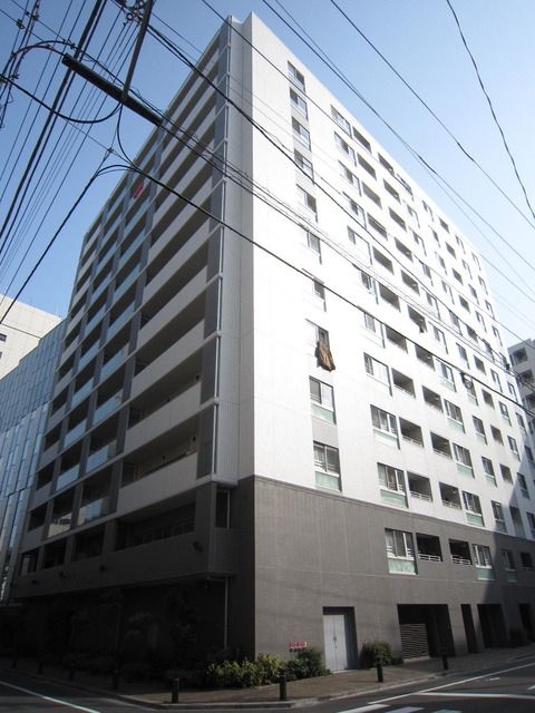中央区日本橋浜町のマンションの建物外観
