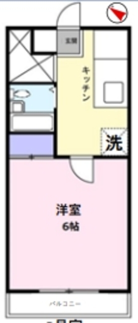 神奈川県相模原市緑区橋本４（マンション）の賃貸物件の間取り