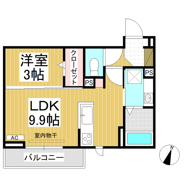 グランスクエア　IV番館の間取り