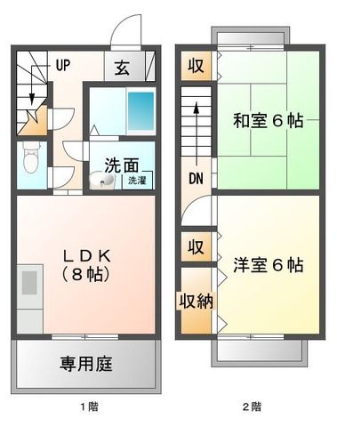 アネーハウスIIの間取り