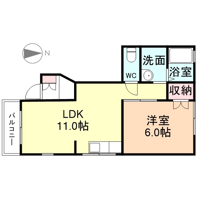 サニースポットＡ棟・Ｂ棟の間取り