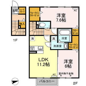 Dーroom江戸橋の間取り