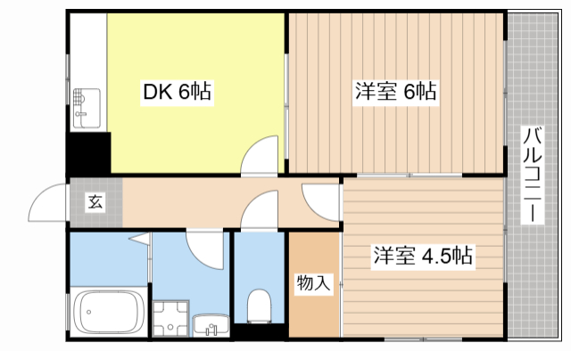 レイクサイド桜宮の間取り