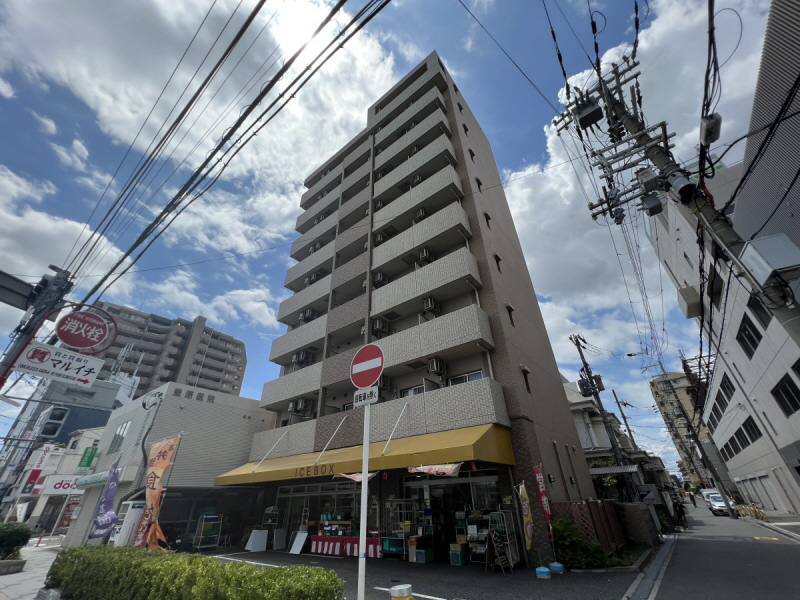 豊中市庄内東町のマンションの建物外観