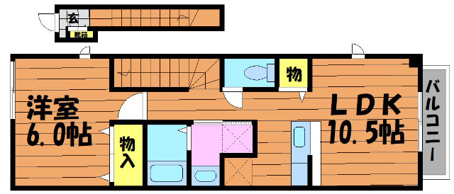 ファインメゾンの間取り