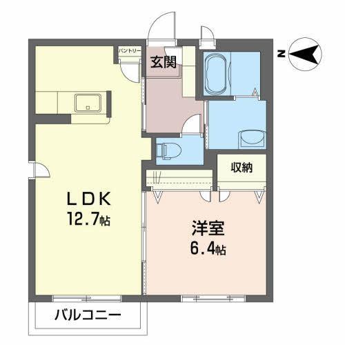 プロムナード南ケ丘の間取り