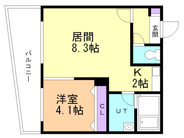 プリマベーラ二十四軒の間取り