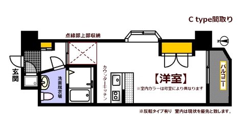 オリエントビルウエストタワーNo.77の間取り