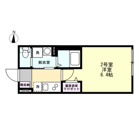 プレミアムコート川崎東門前の間取り