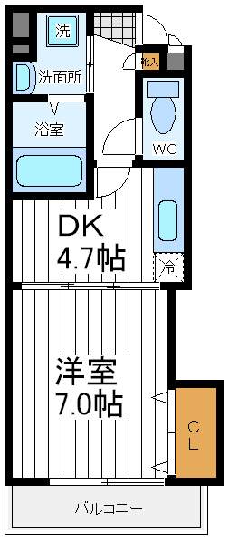 メローライトヒルズの間取り