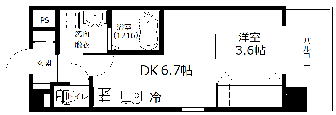 ParkTerrace in 大手町の間取り