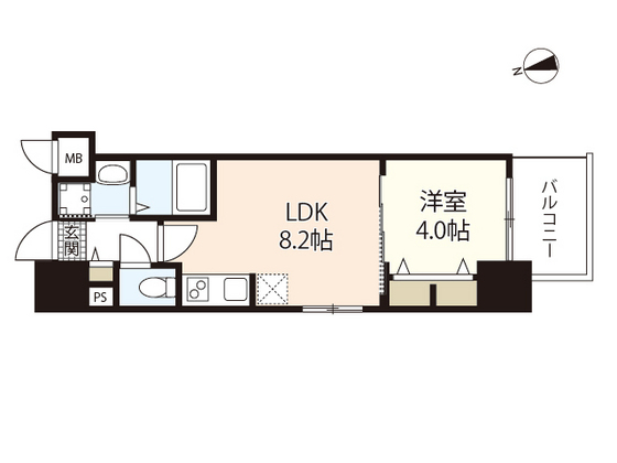 Ｓ－ＲＥＳＩＤＥＮＣＥ本川町ａｆｆｏｒｄの間取り