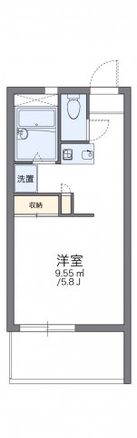 レオパレスＥＡＳＴ　ＦＩＥＬＤ　精華の間取り