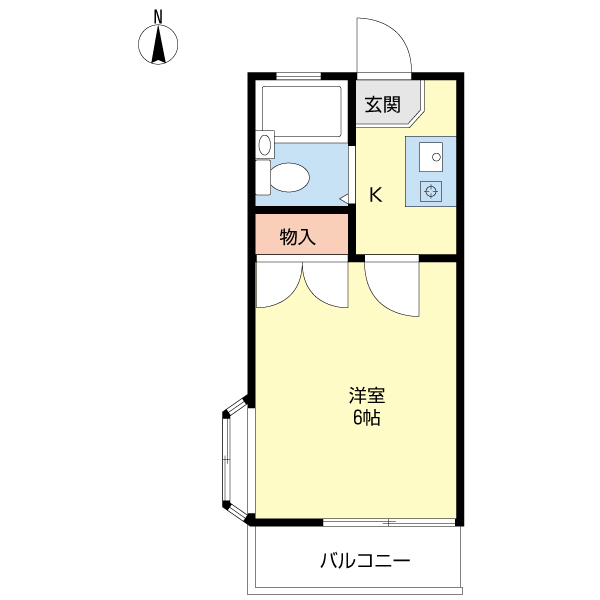 αＮＥＸＴ荒牧第１Ｂの間取り