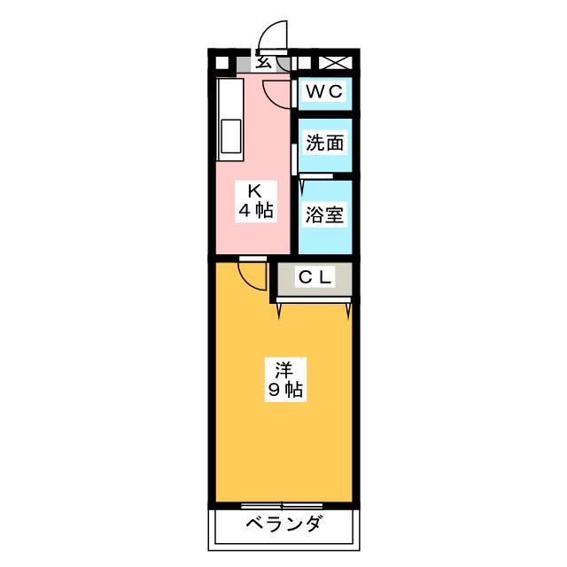 ブロッサムガーデン利平治の間取り