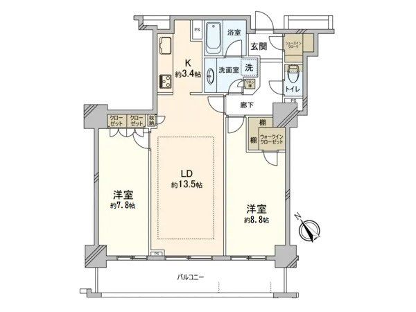 グローリオタワー横浜元町の間取り