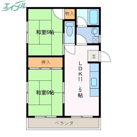 グレイス鴻之台の間取り