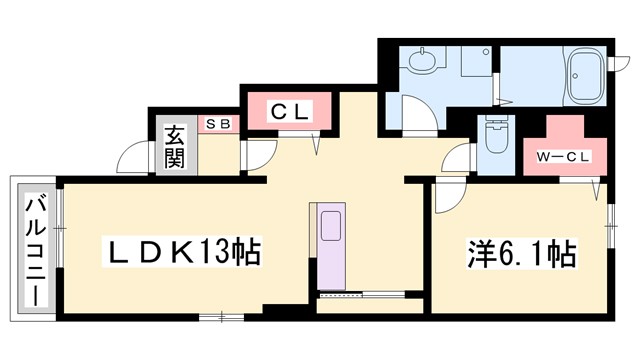 アルストロメリアIIの間取り