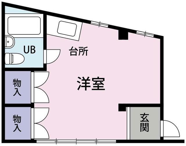 クロノス拝島町Ｓｏｕｔｈの間取り