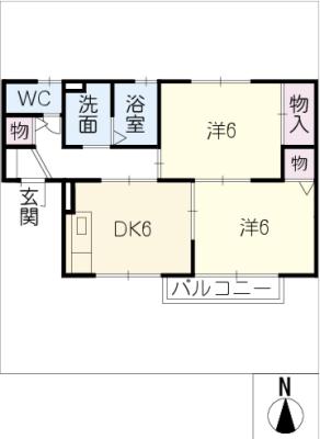 ジュセル高見の間取り