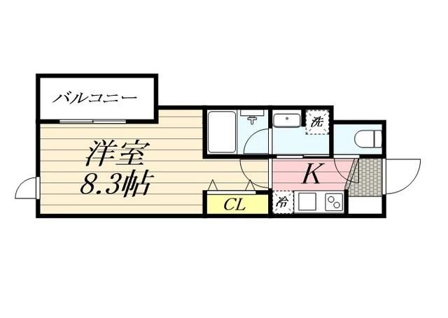 ＣＬＡＳＳＥＵＭ飯田橋の間取り