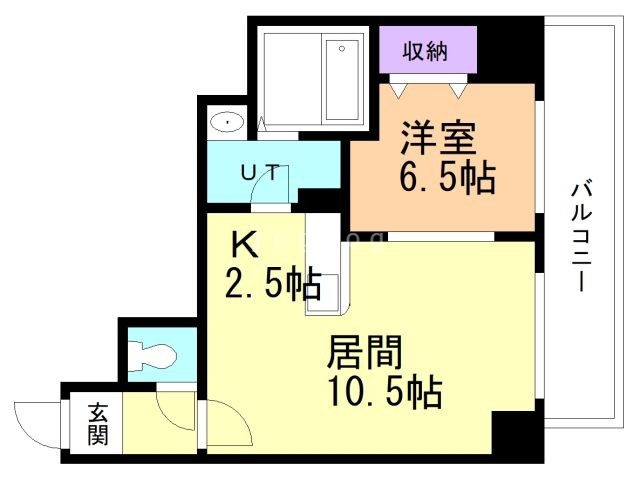 パークヒルズ中央２５の間取り