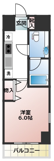 ドルチェParco東京府中の間取り