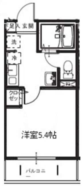 メルディア犬蔵Bの間取り