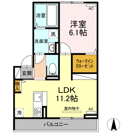 アイネ・クライネの間取り