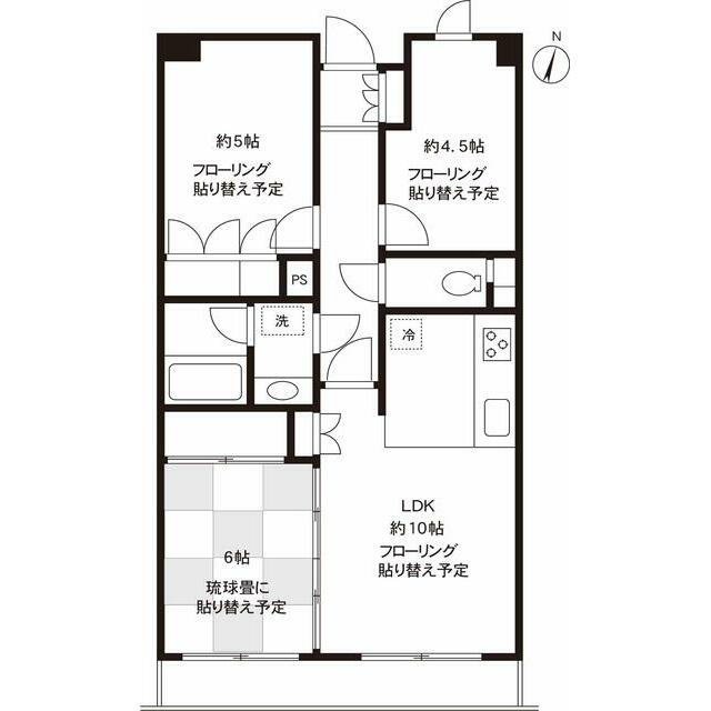 パークノヴァ南町田の間取り