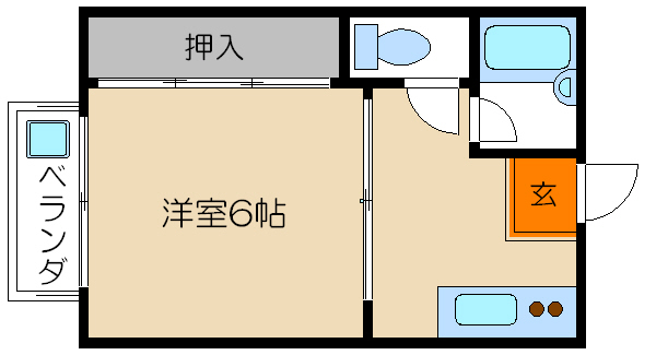 フォーブル吉田の間取り