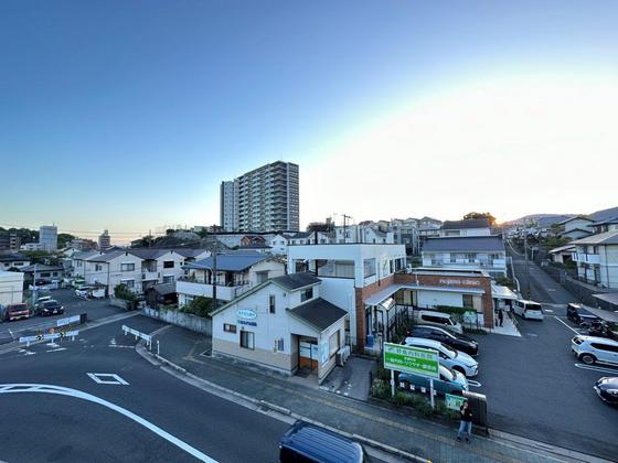 【広島市佐伯区五日市のマンションの眺望】