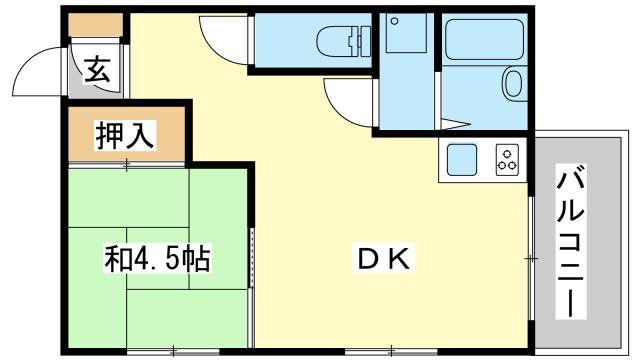 白浜駅西マンションの間取り