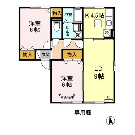 ノイエ・シュタットAの間取り