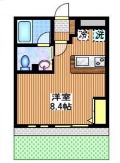 東京都世田谷区桜丘４（マンション）の賃貸物件の間取り