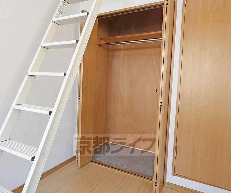 収納　クローゼットです