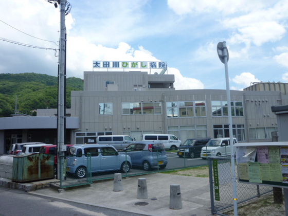病院　医療法人社団輔仁会太田川ひがし病（病院）まで619m