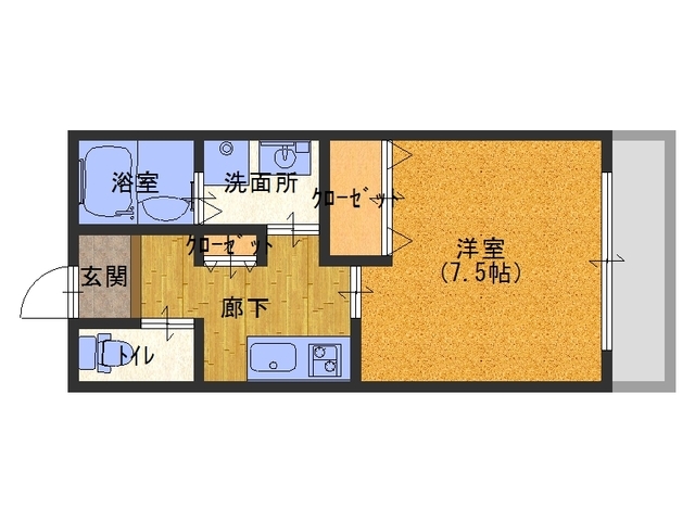 パルフラッツ王居殿の間取り写真