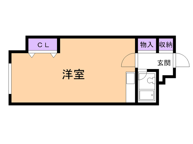 苫小牧市錦町のマンションの間取り