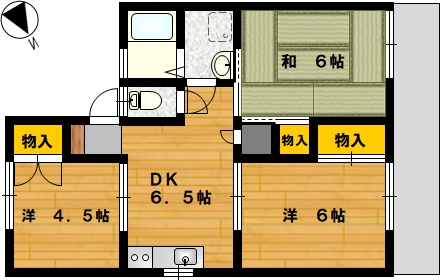 淳マンションの間取り