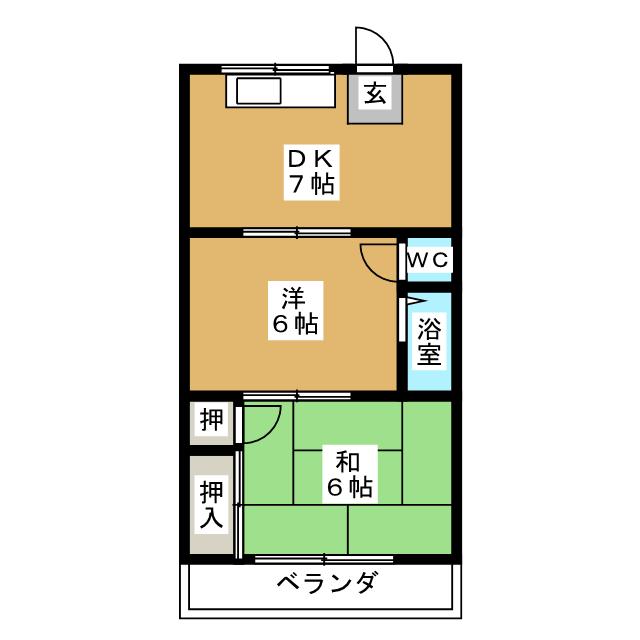 ファミリーマンション鈴の間取り