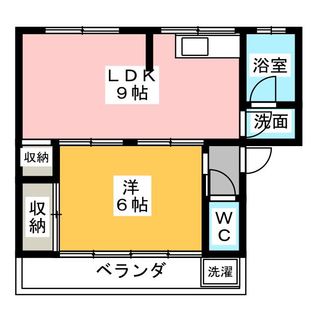 パールハイツの間取り