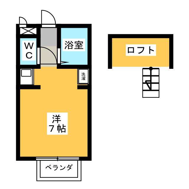 ダンヒルイレブン赤渋　Ｂ棟の間取り