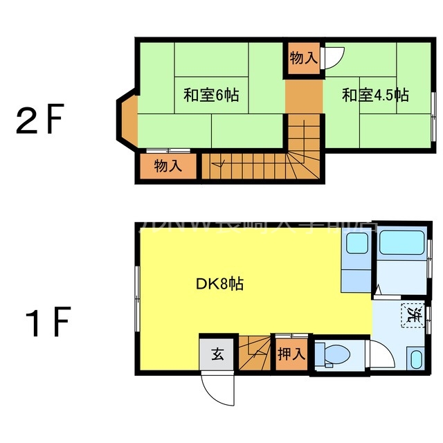 ダムール田上の間取り