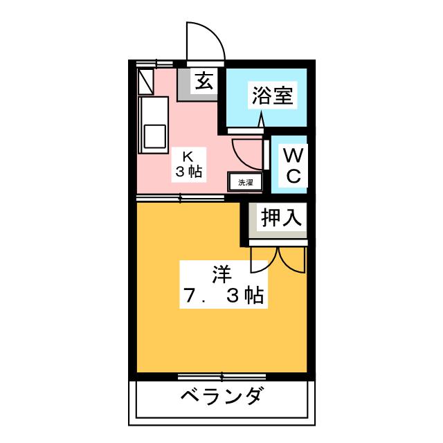 フローレンス白鳥の間取り